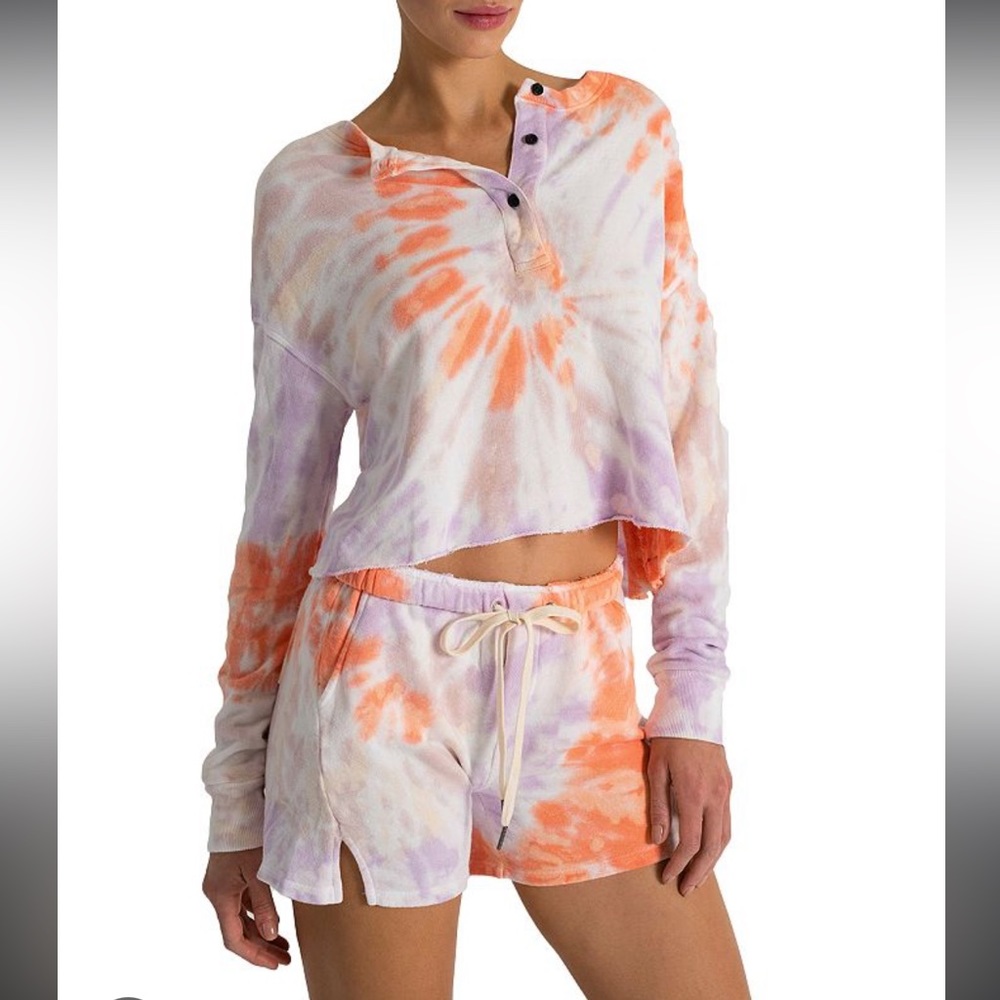N:PHILANTHROPY Harleen Tie Dyed Sweatshirt in Summer S